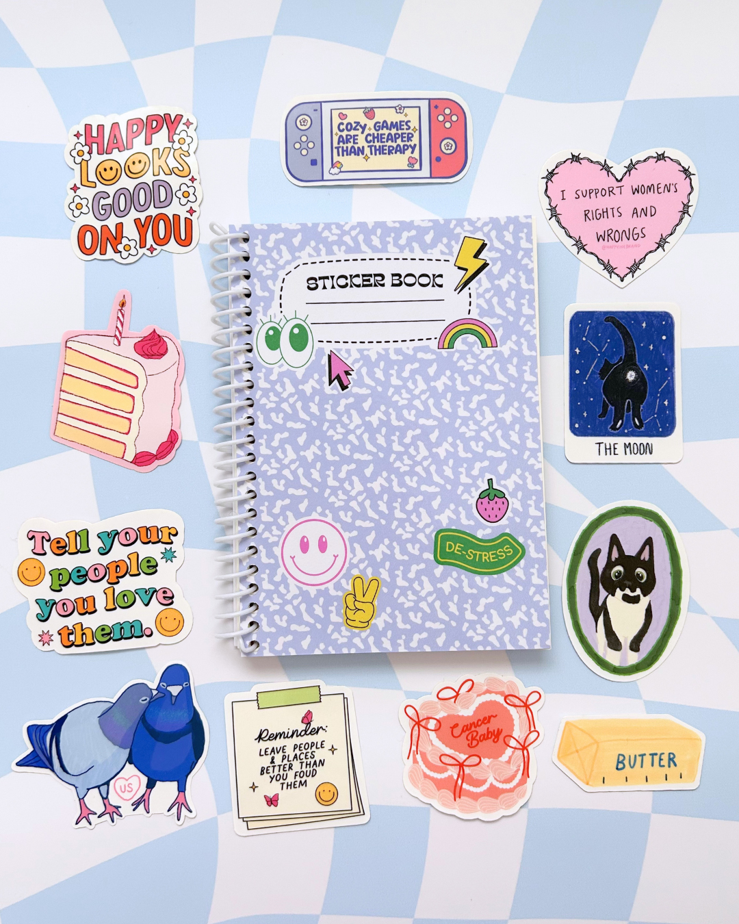 Sticker Book | Sticker Collecting Journal