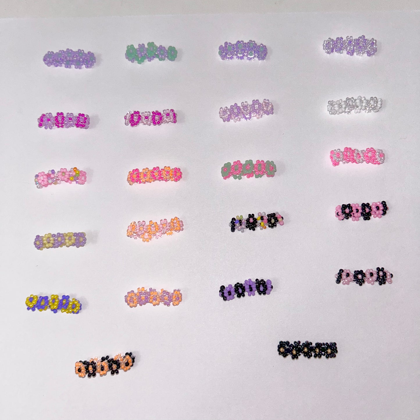 Stretchy Flower Bead Ring