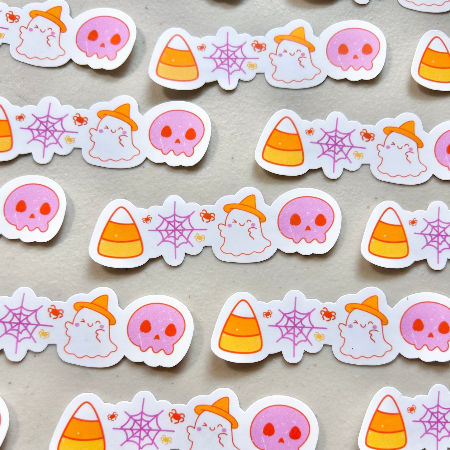 Spooky Icons Ghost Halloween Sticker
