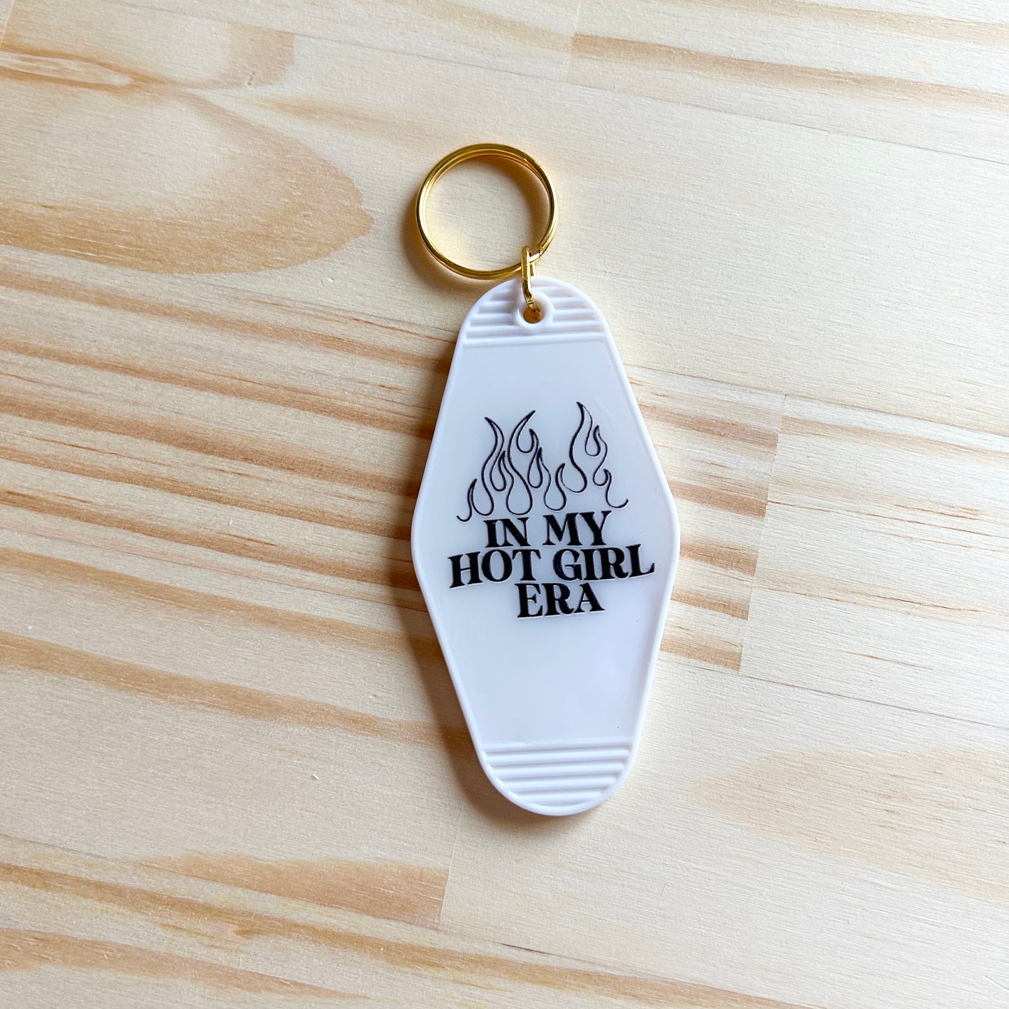 Hot Girl Era - Cute Motel Keychain