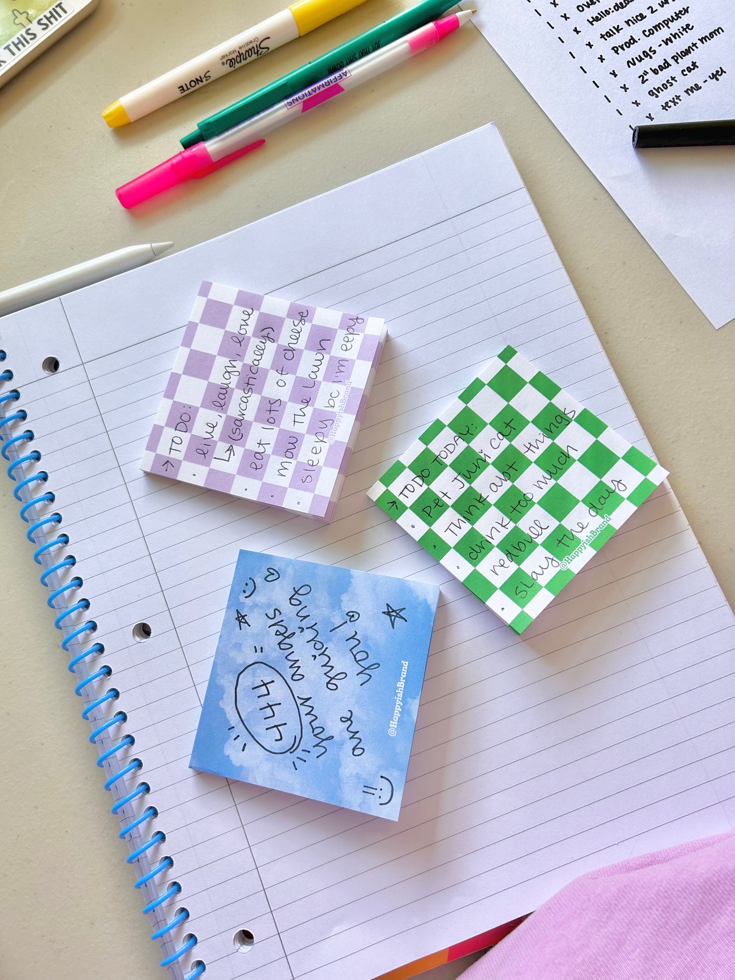 Clouds - Sticky Notes