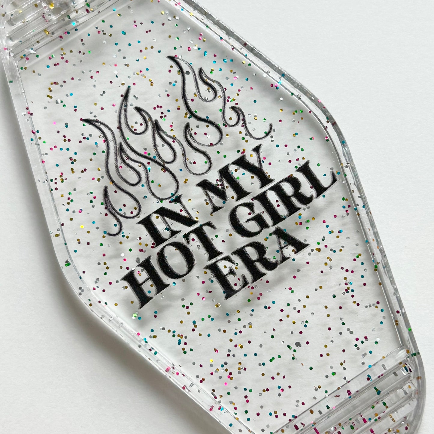 Hot Girl Era - Cute Motel Keychain