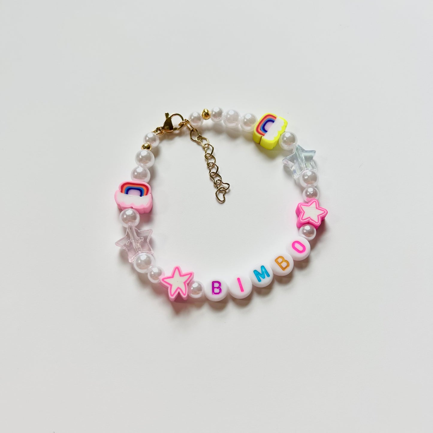 Bimbo Rainbow Friendship Bracelet