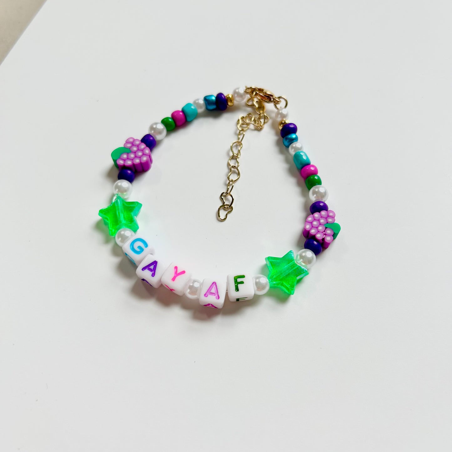 Gay AF Friendship Bracelet