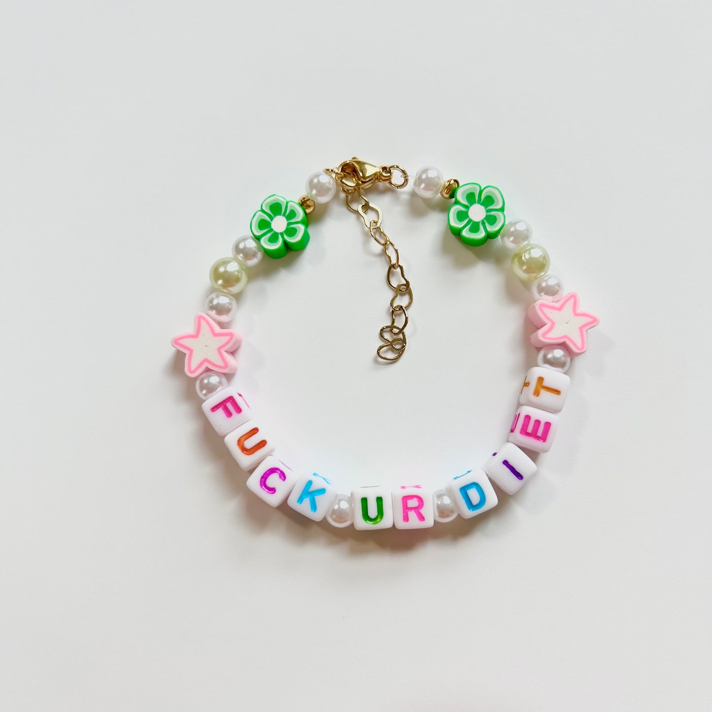 Fuck Ur Diet Friendship Bracelet