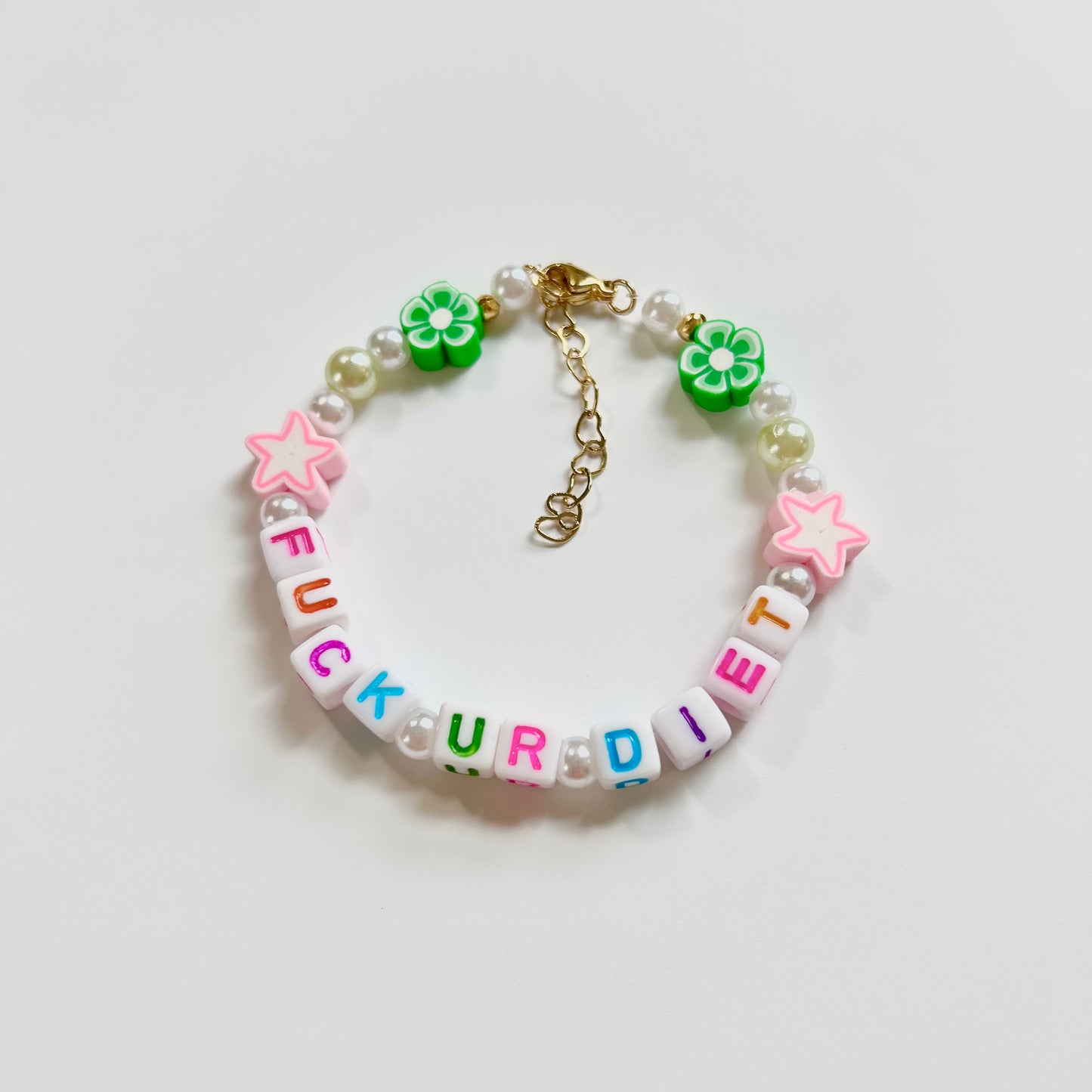 Fuck Ur Diet Friendship Bracelet