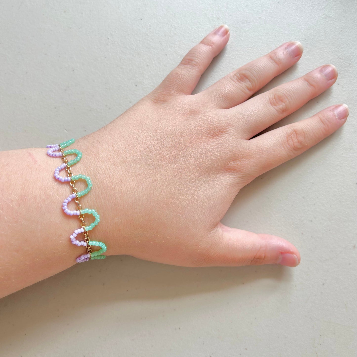 Wavelength Bracelet | Purple & Aqua