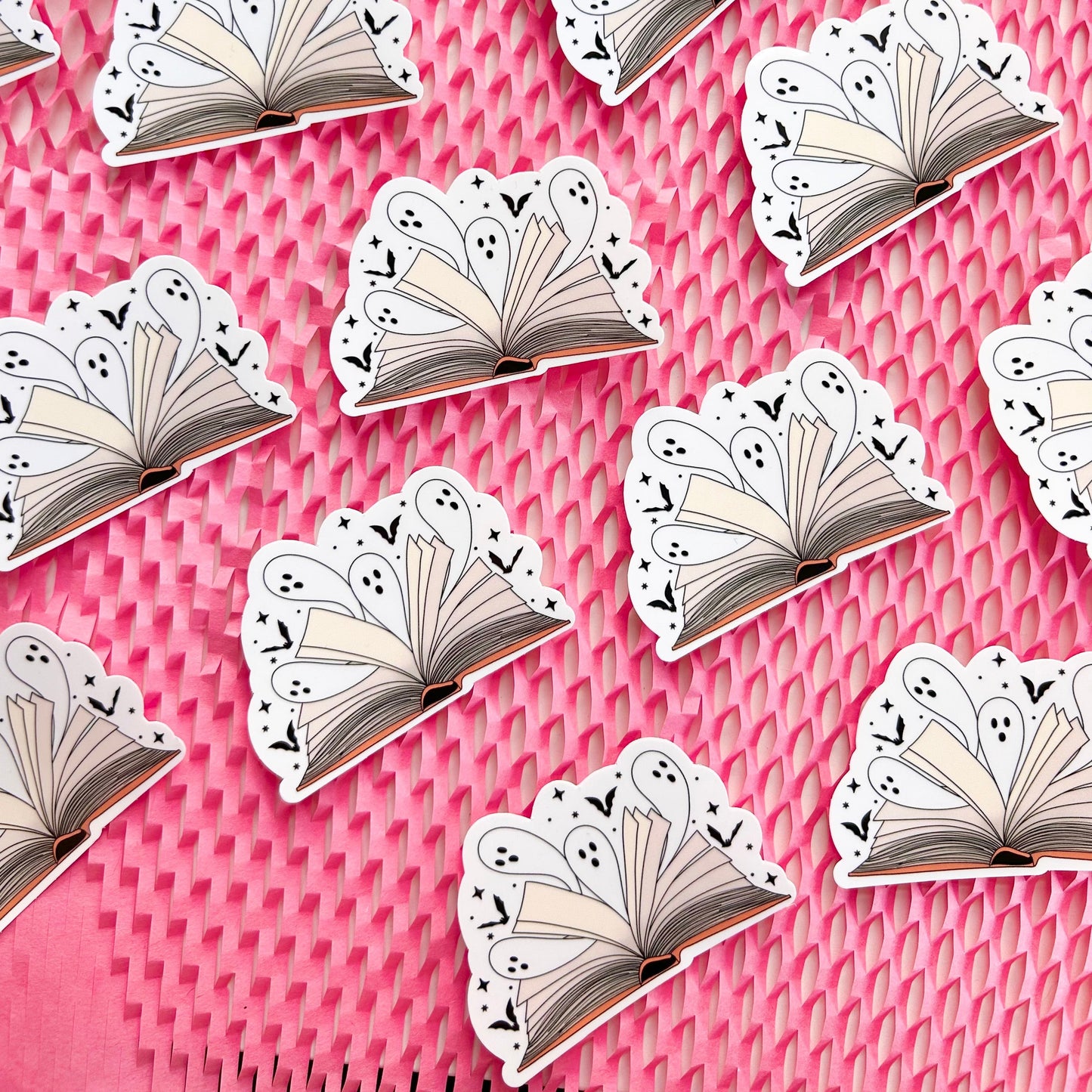 Boo Book Sticker