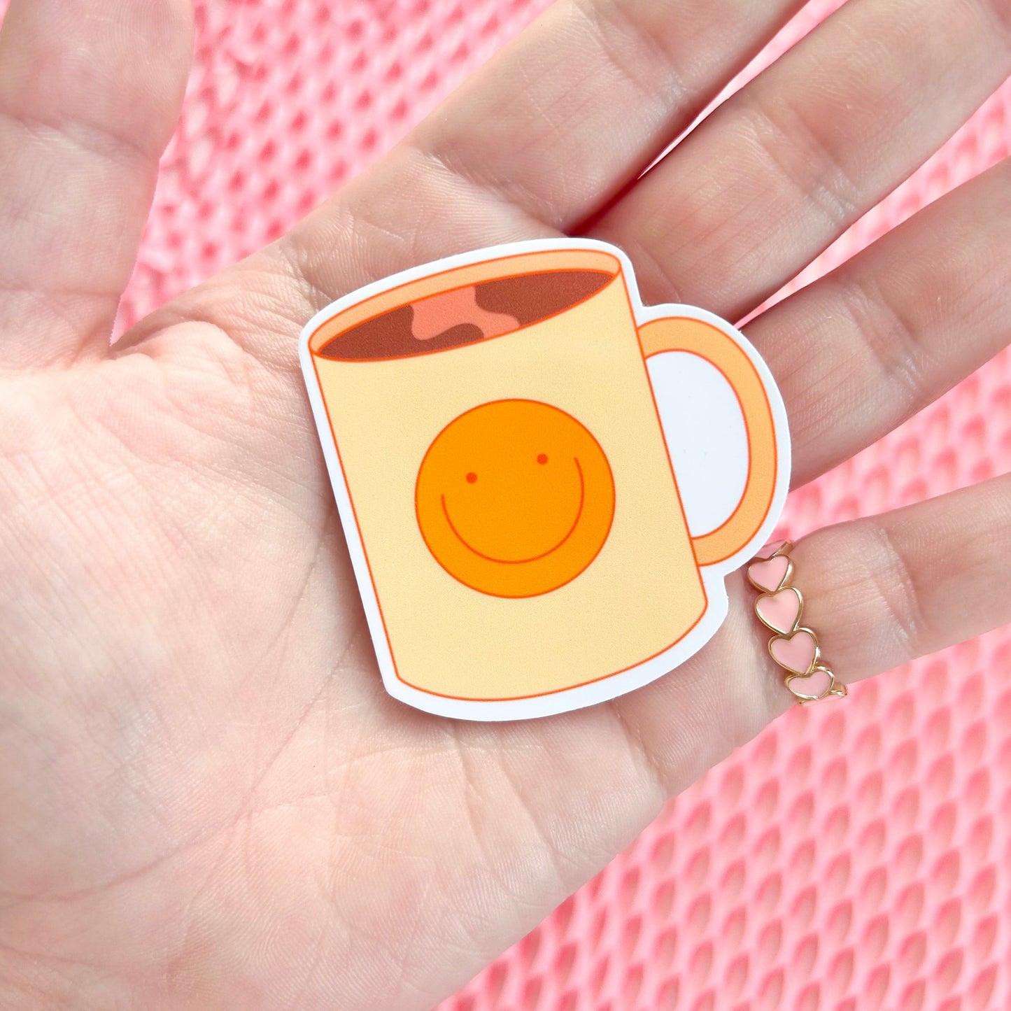 Boho Coffee Cup Stickers