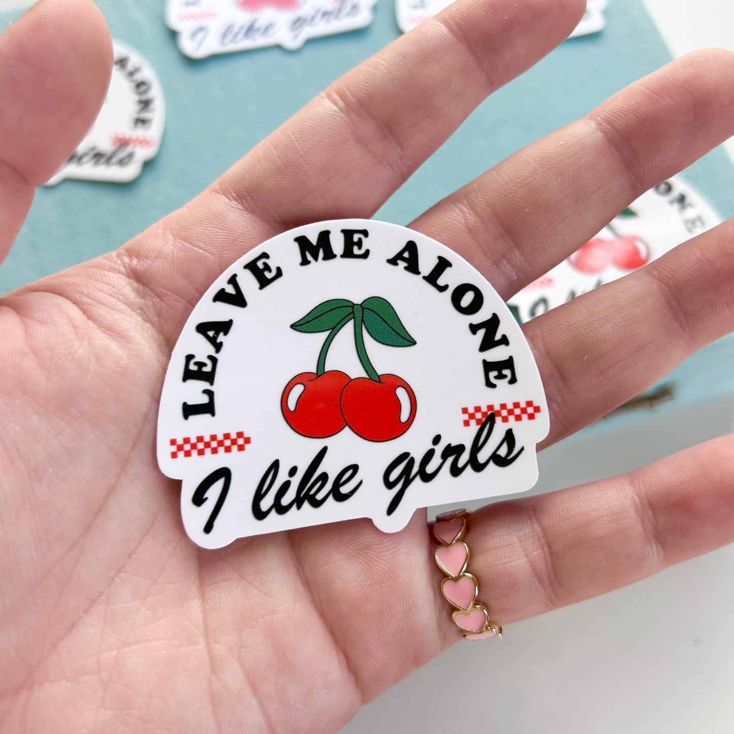 I Like Girls Sticker