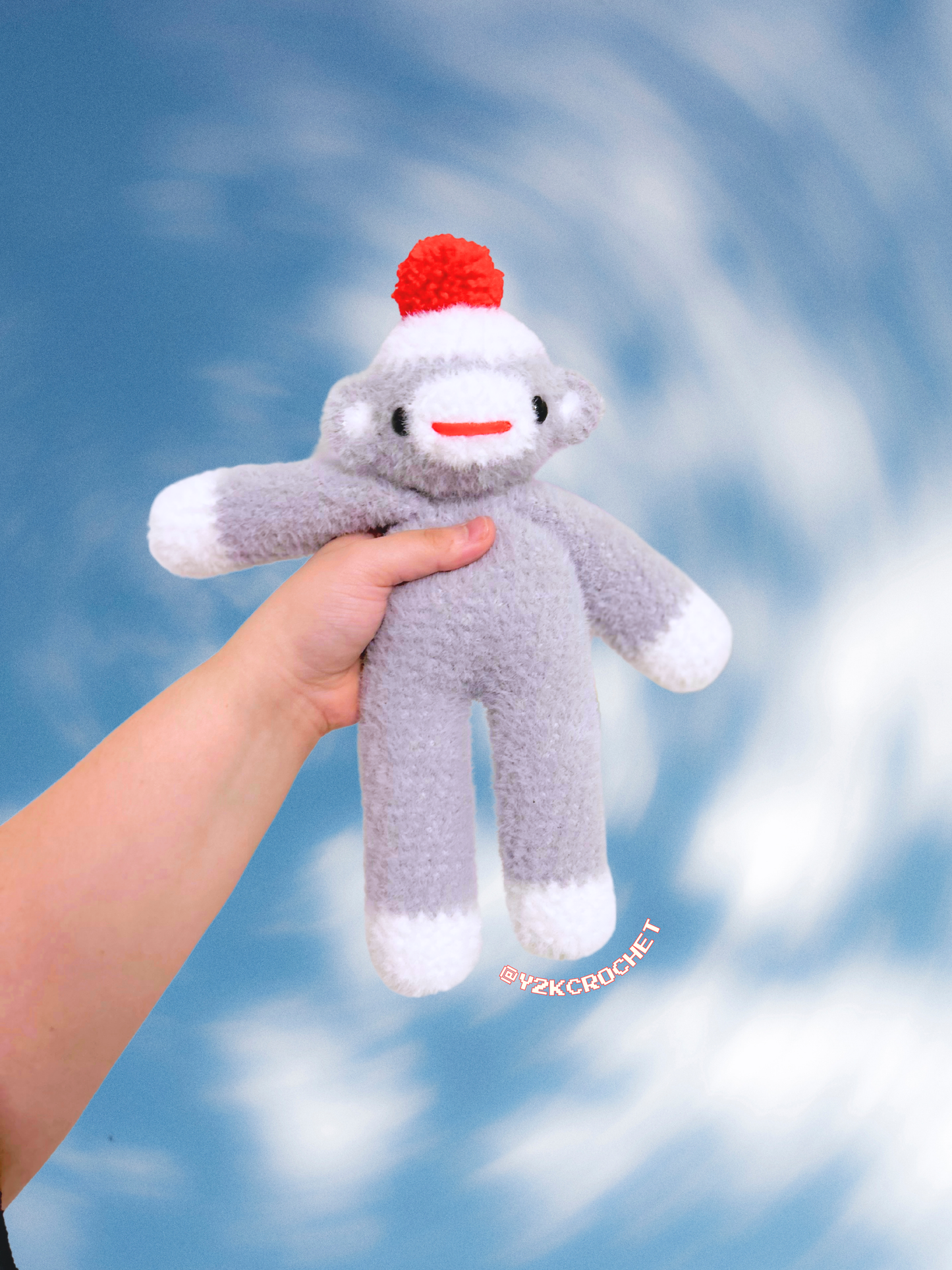 Sampson the Sock Monkey - Big Sock Monkey Plushie