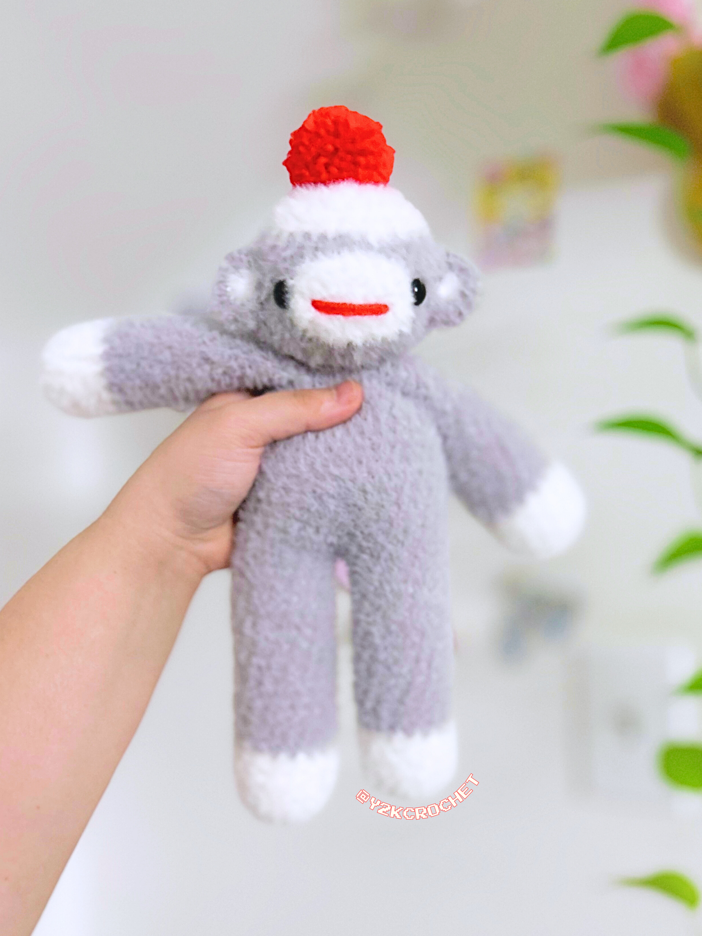 Sampson the Sock Monkey - Big Sock Monkey Plushie