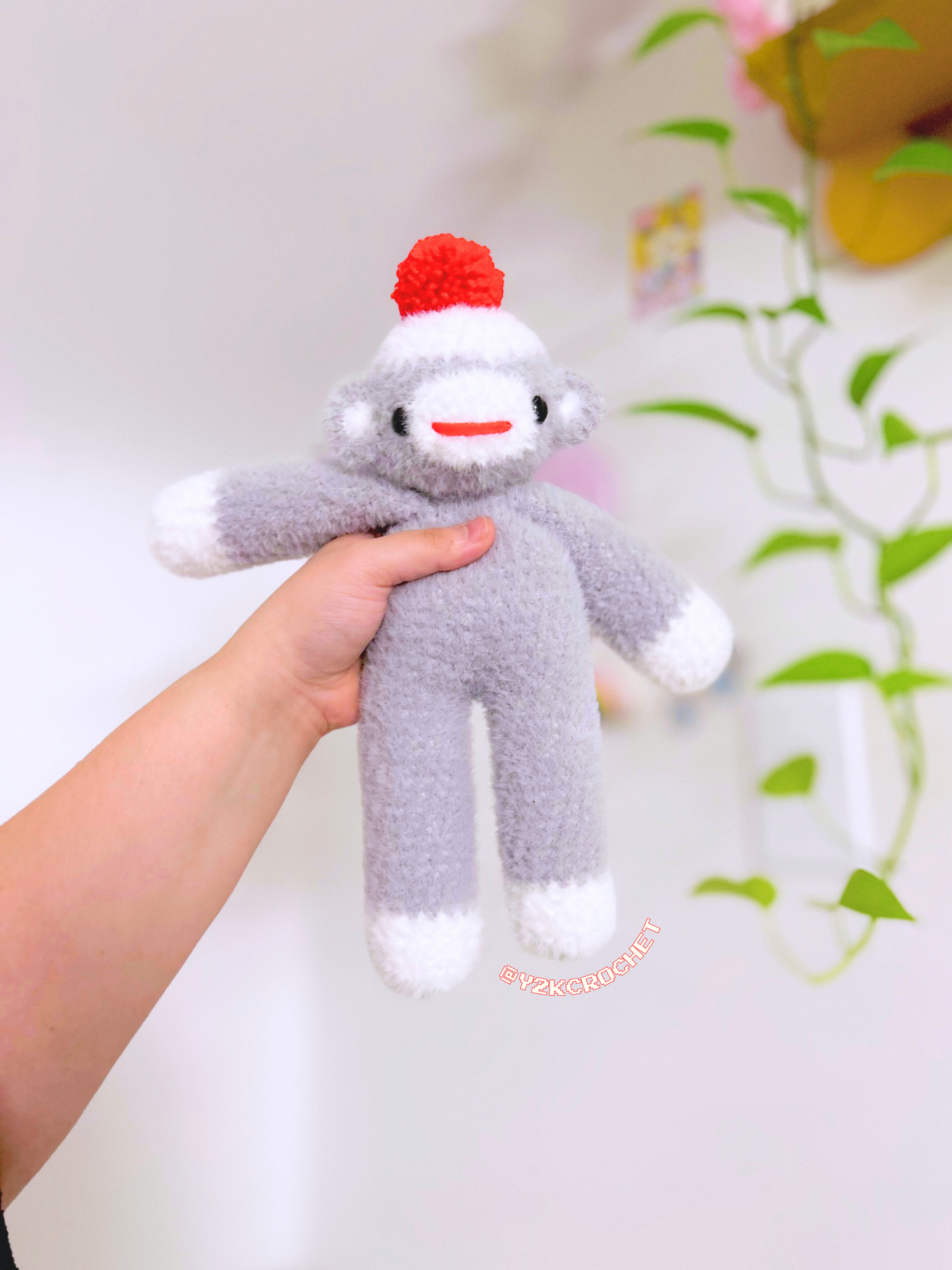 Sampson the Sock Monkey - Big Sock Monkey Plushie