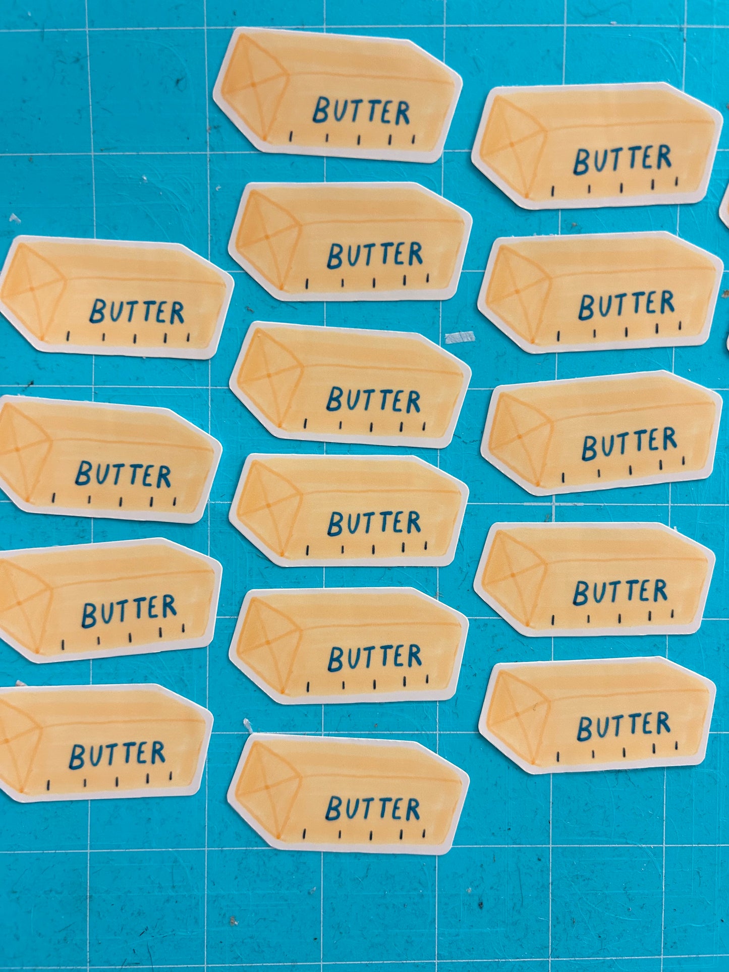 Stick of Butter Sticker - for Butter Lovers