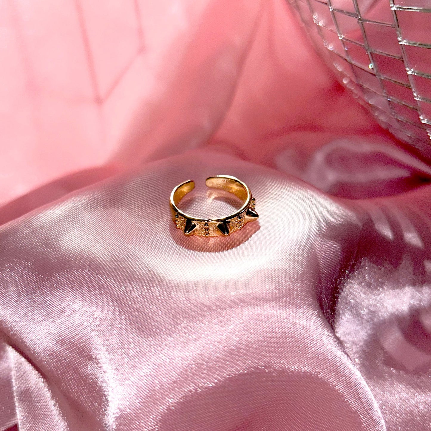 Gold Studded Ring