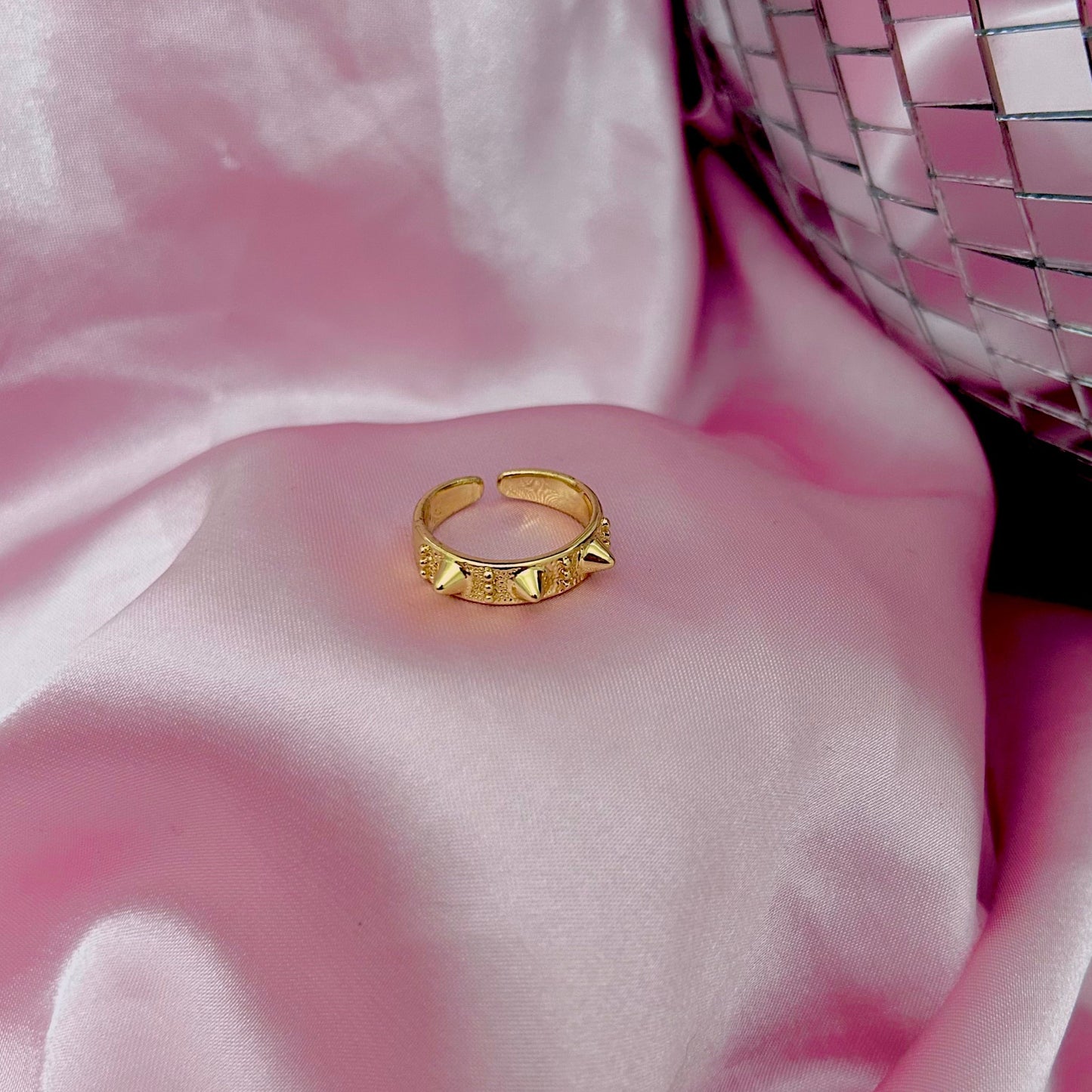Gold Studded Ring