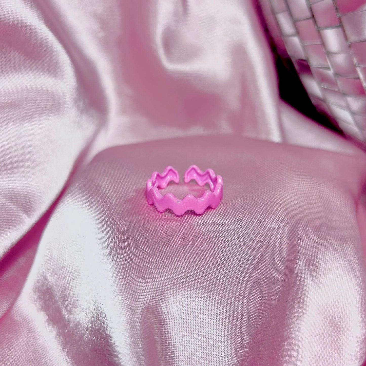 Pink Wiggle Ring