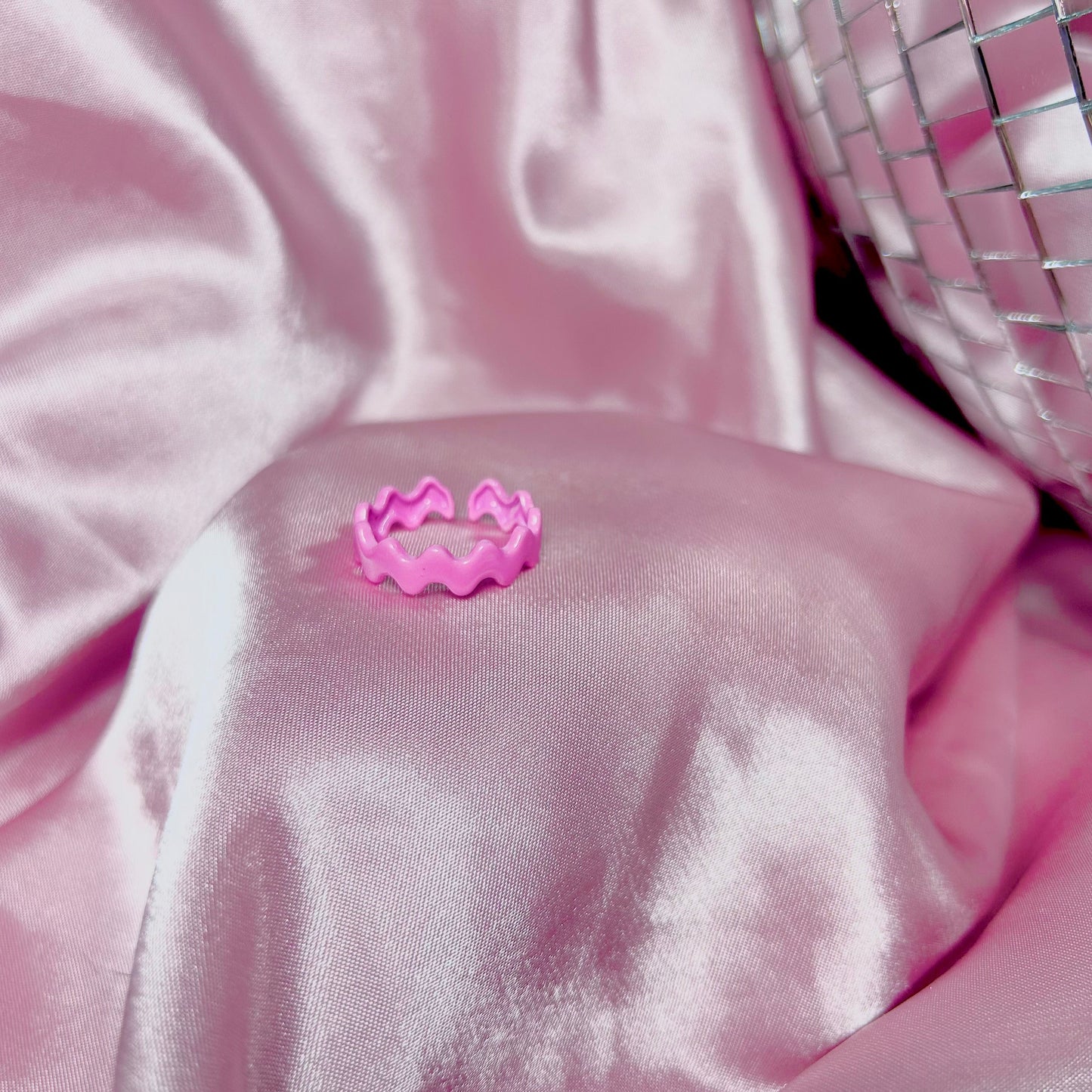Pink Wiggle Ring