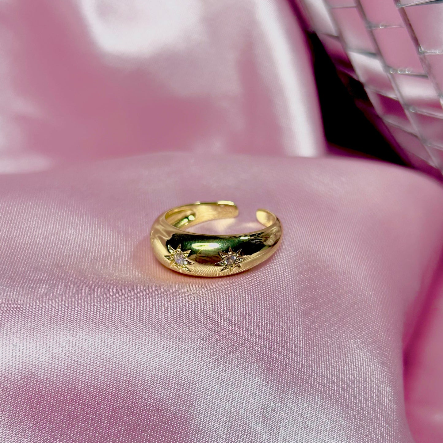 Celestial Star Band Ring