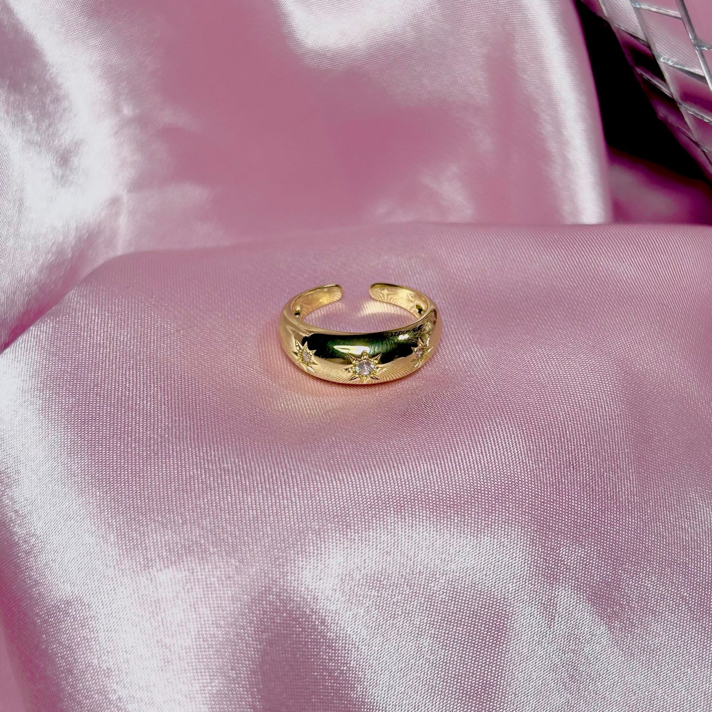 Celestial Star Band Ring