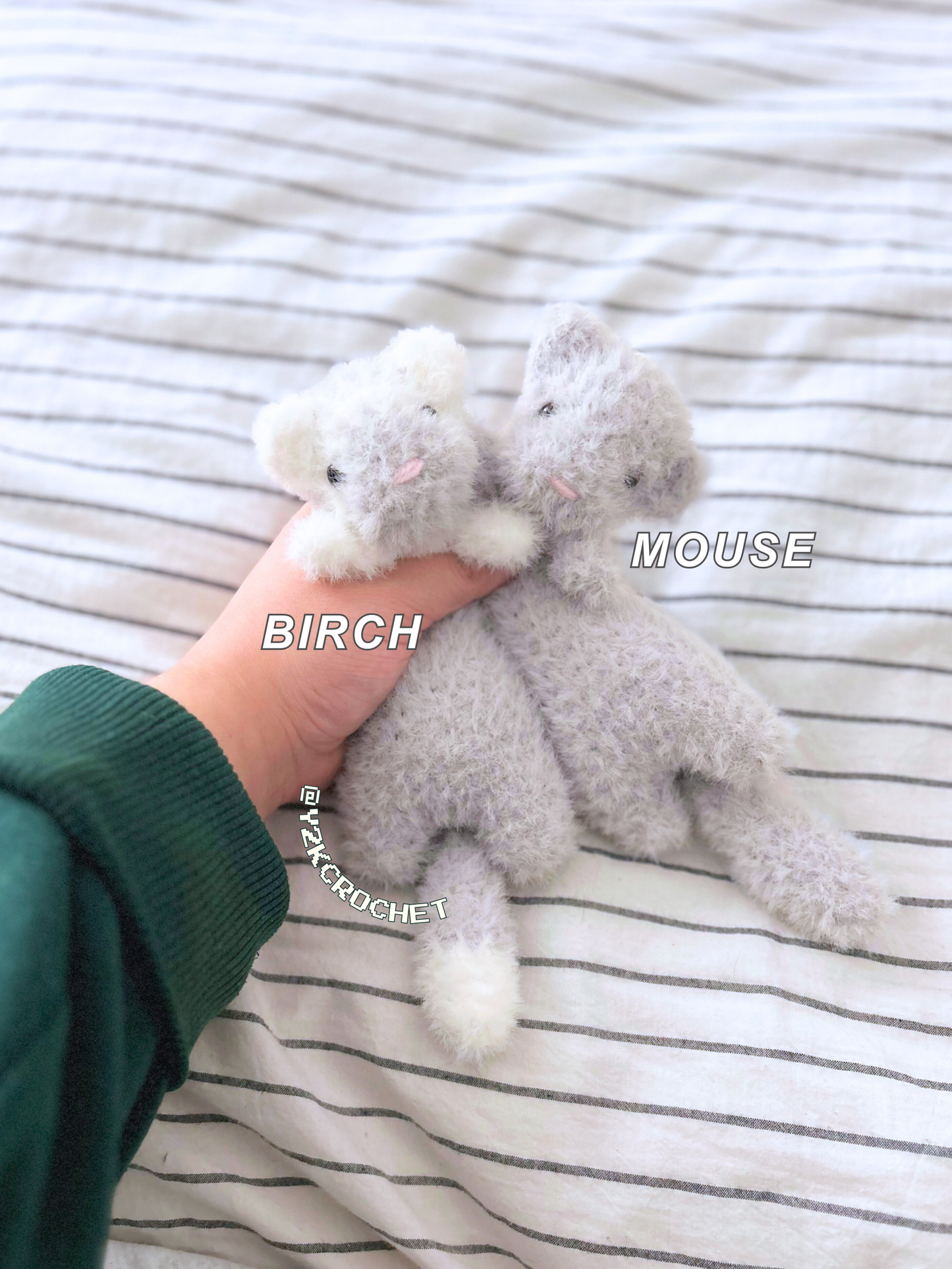 Filo - Made to Order - Baby Ferret Weighted Plushie
