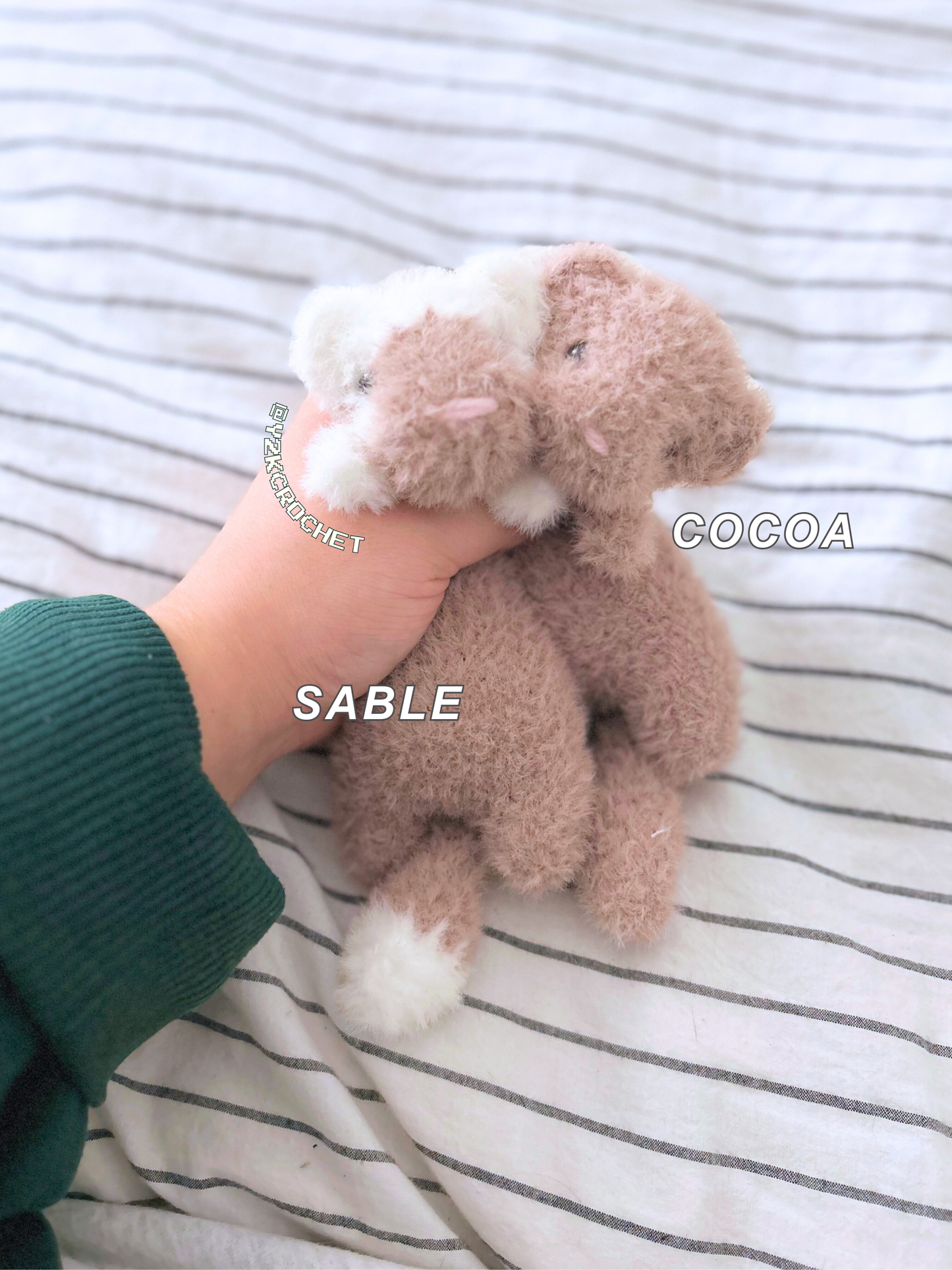 Filo - Made to Order - Baby Ferret Weighted Plushie