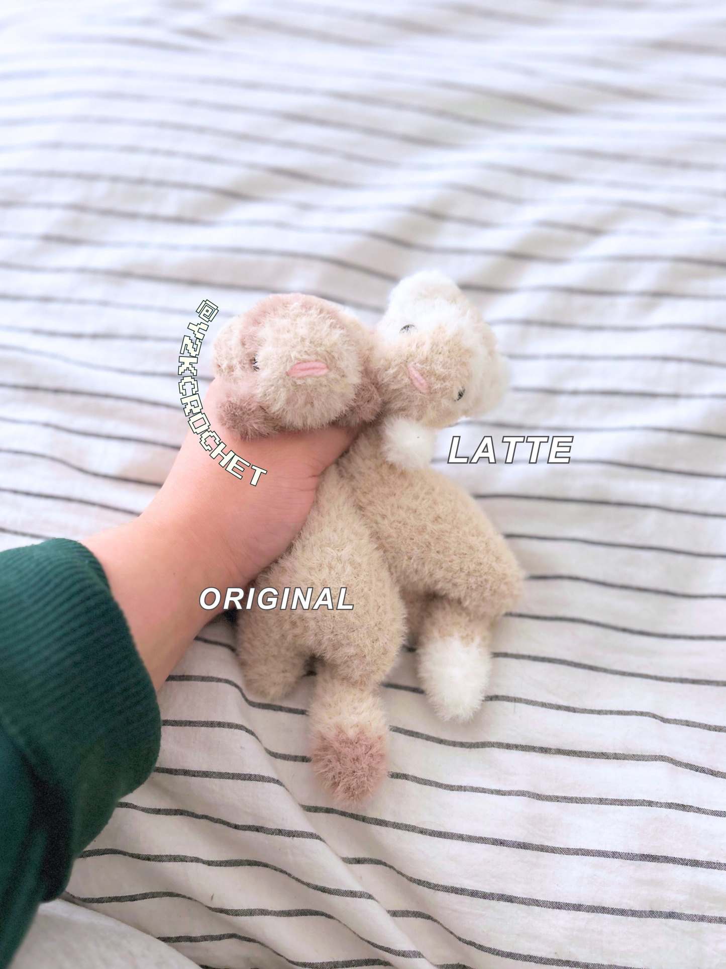 Filo - Made to Order - Baby Ferret Weighted Plushie