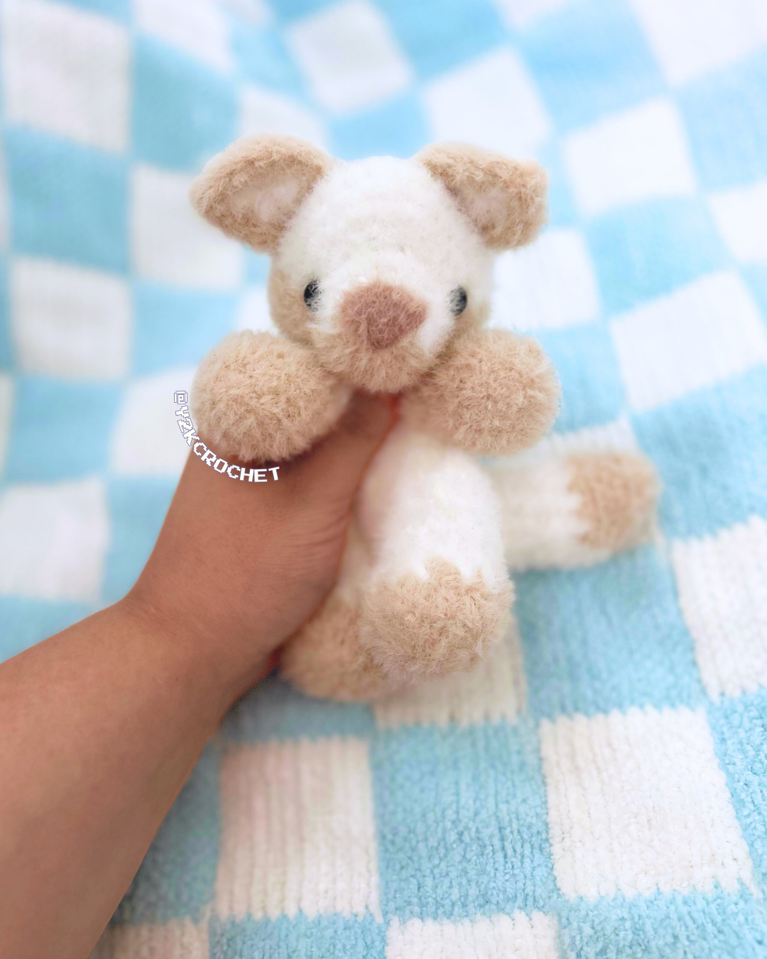Feyre the Albino Red Fox Plush - Handmade Fox Plushie Snuggler