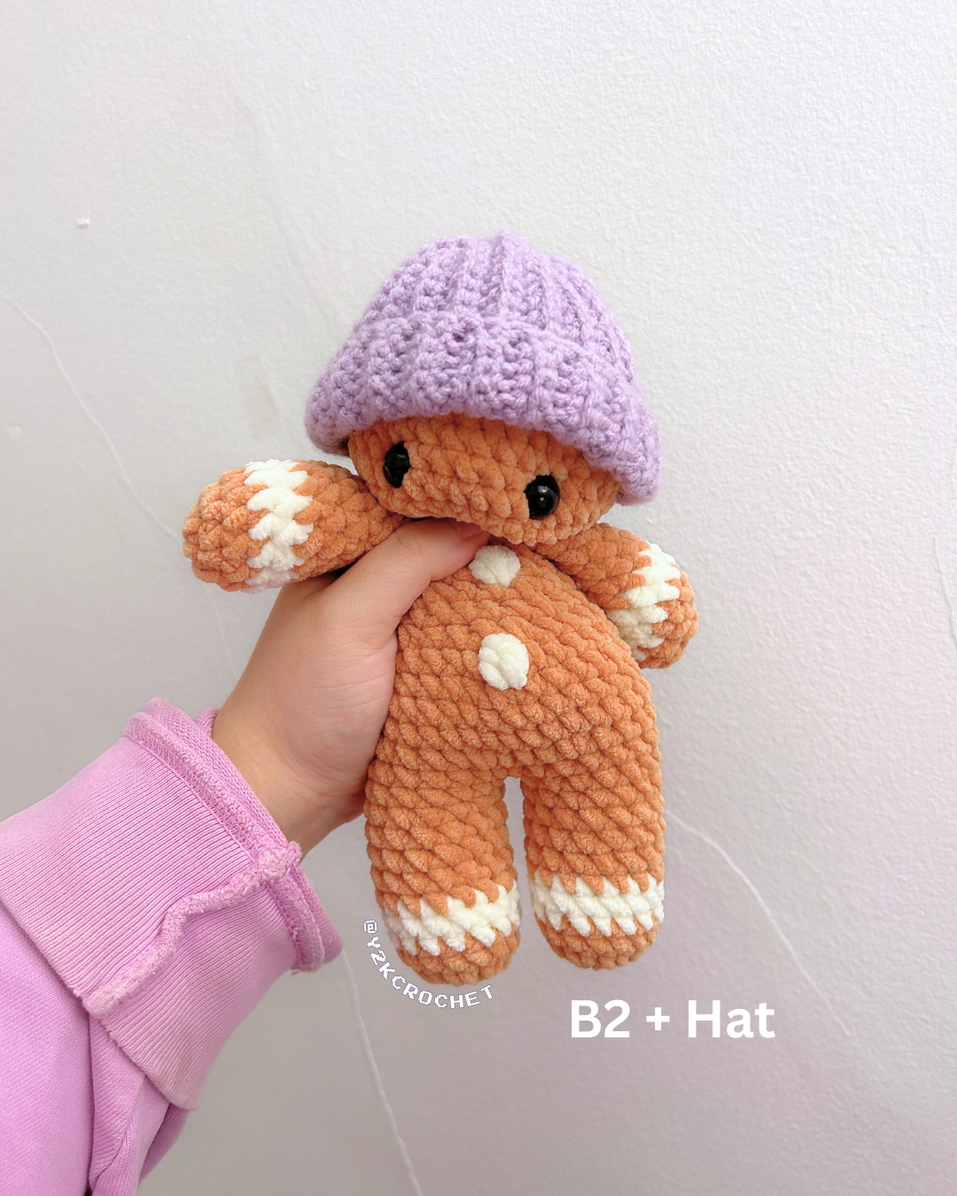 Grady Gingerbread Boy Plushies - Handmade Gingerbread Plushie