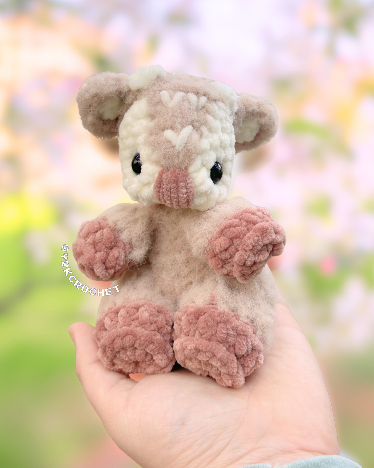 Baby Deer Plushie - Crochet Fawn Snuggler and Plushie