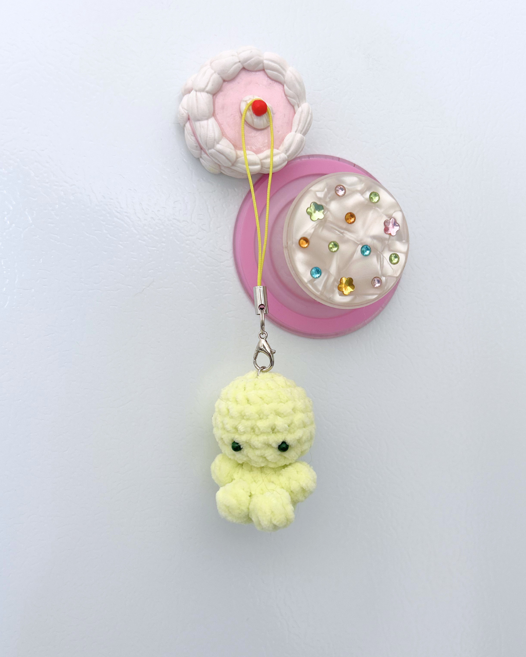 Lil Green Guys Plushie - Bag Charm / Phone Charm