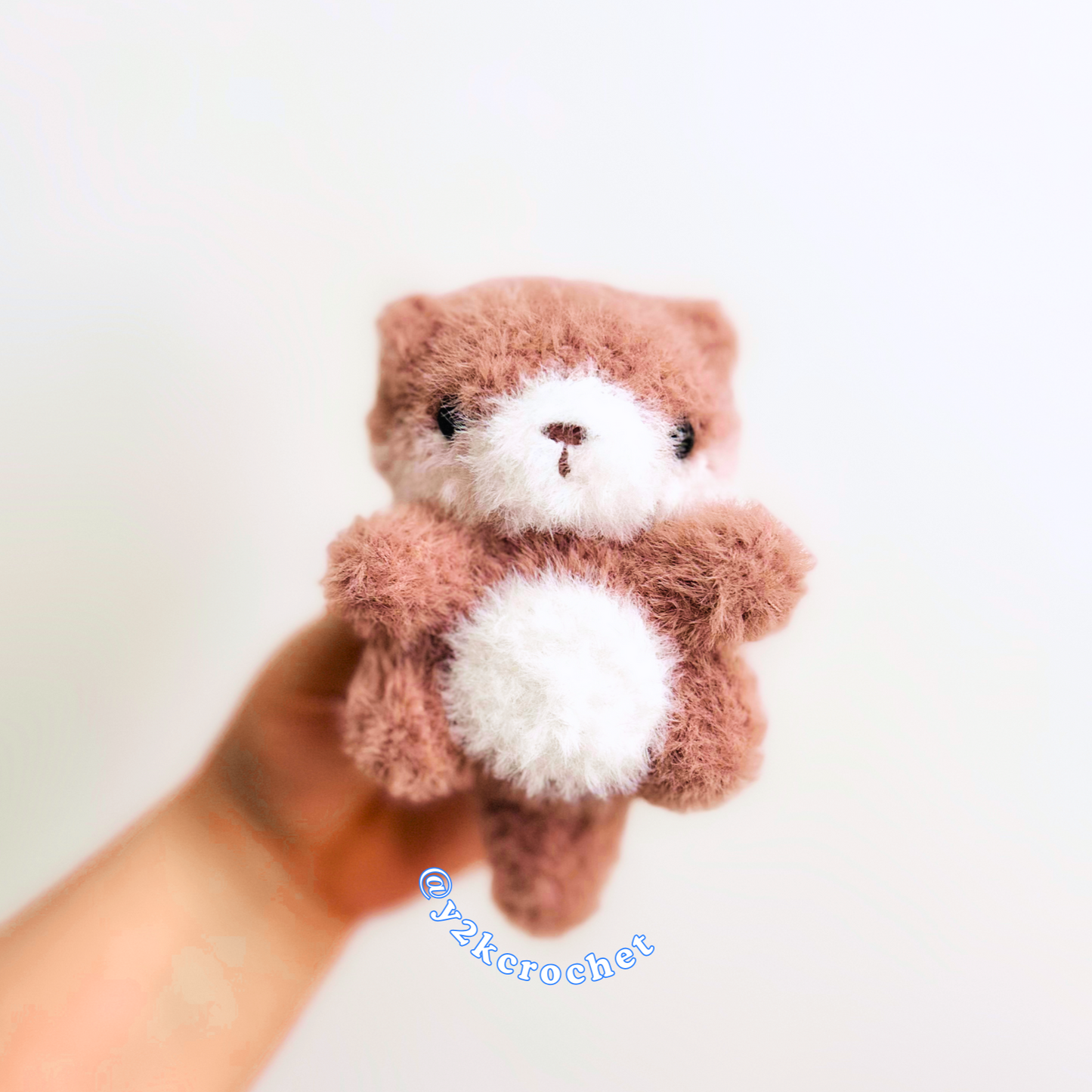 Tot - Made to Order - Crochet Baby Sea Otter Plushie