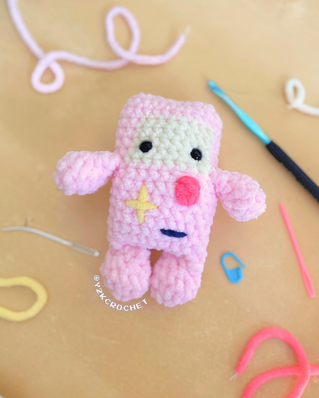 Pink Gameboy Plushie - Handmade Gameboy - Retro Video Game Plush