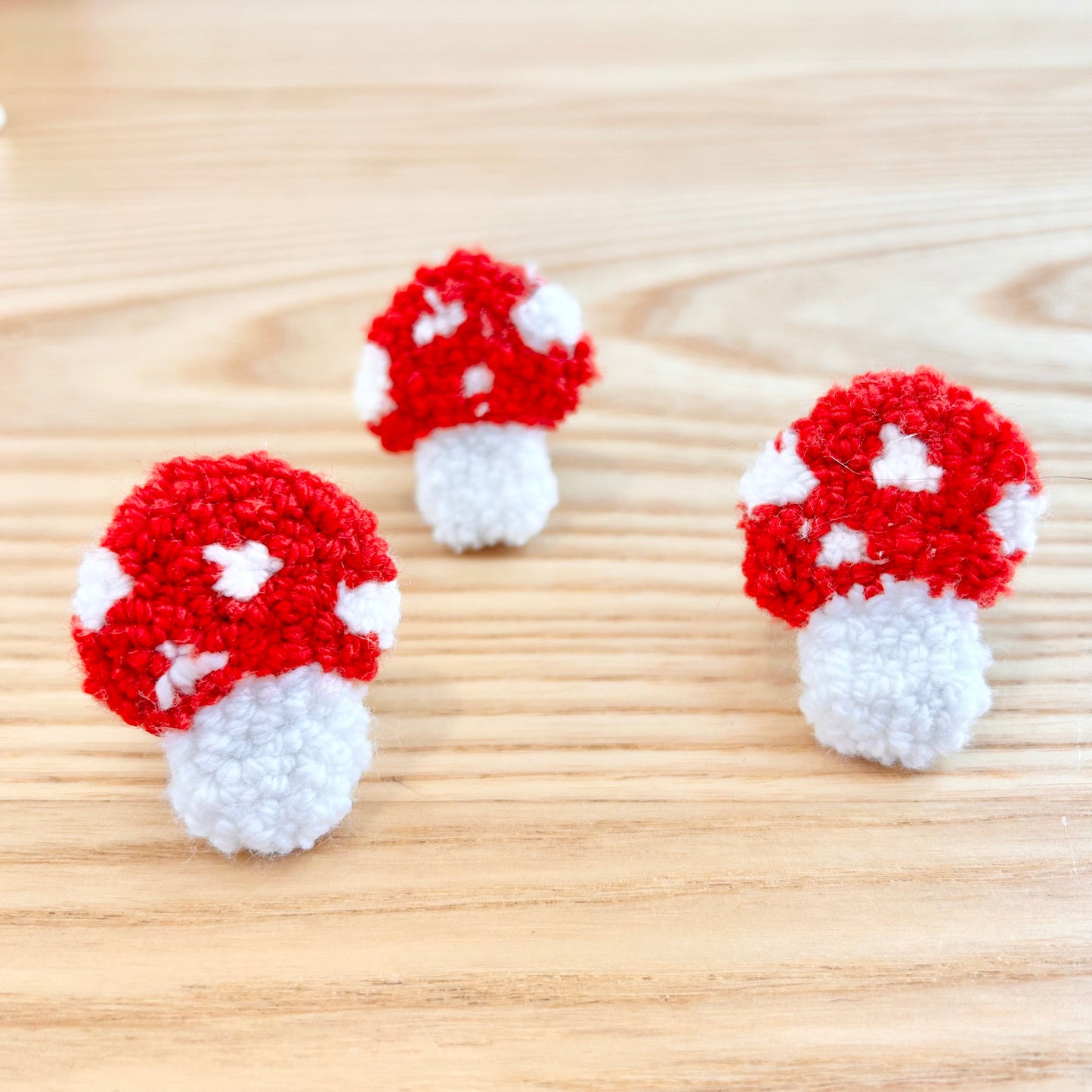Red Mushroom Car Vent Charm