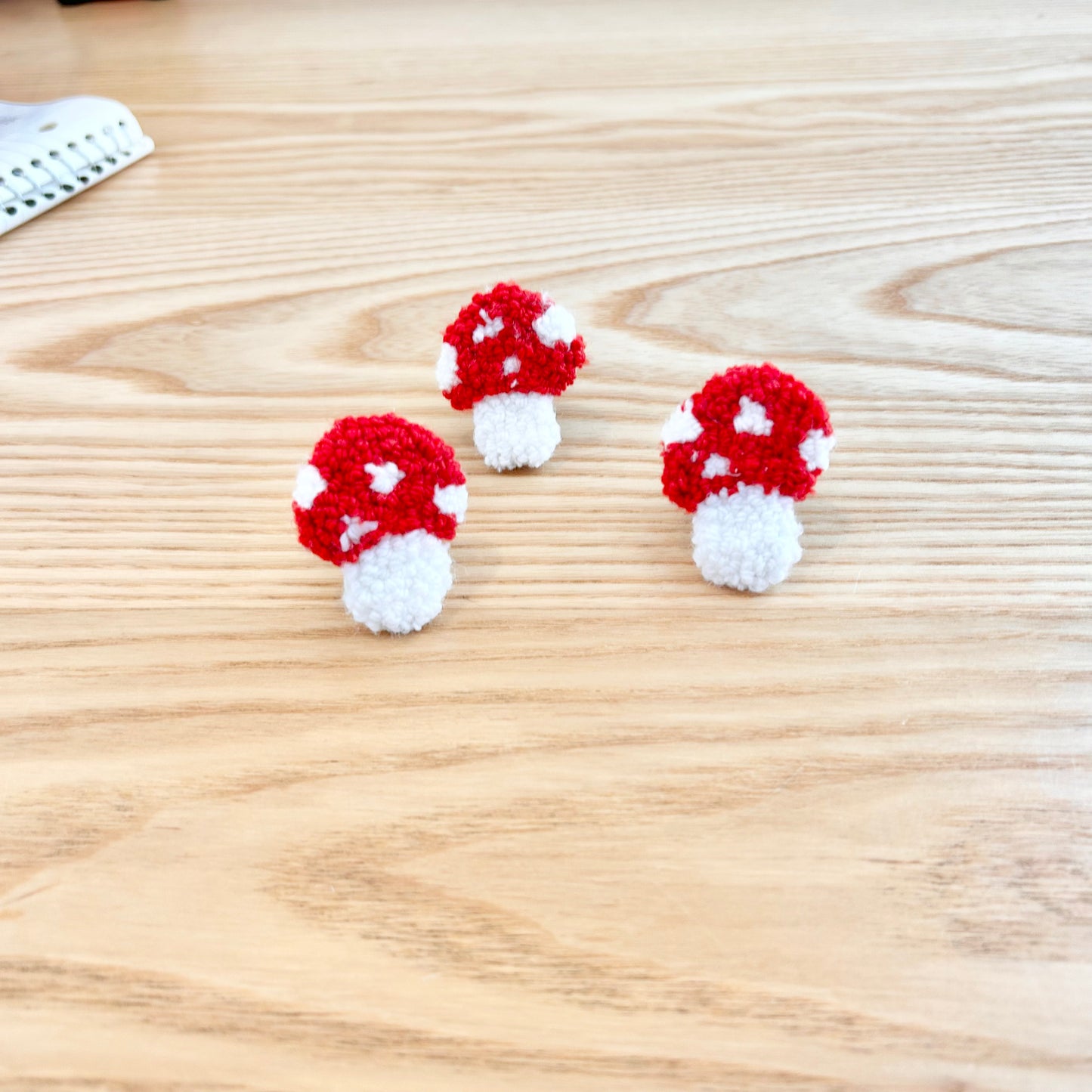 Red Mushroom Car Vent Charm