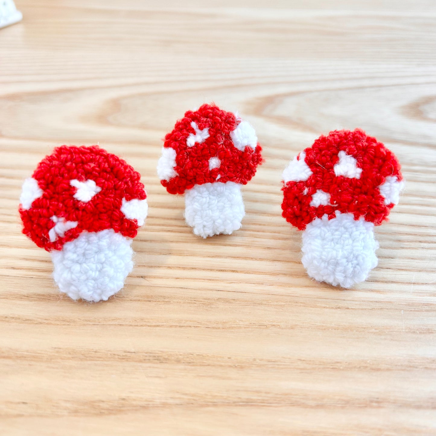 Red Mushroom Car Vent Charm