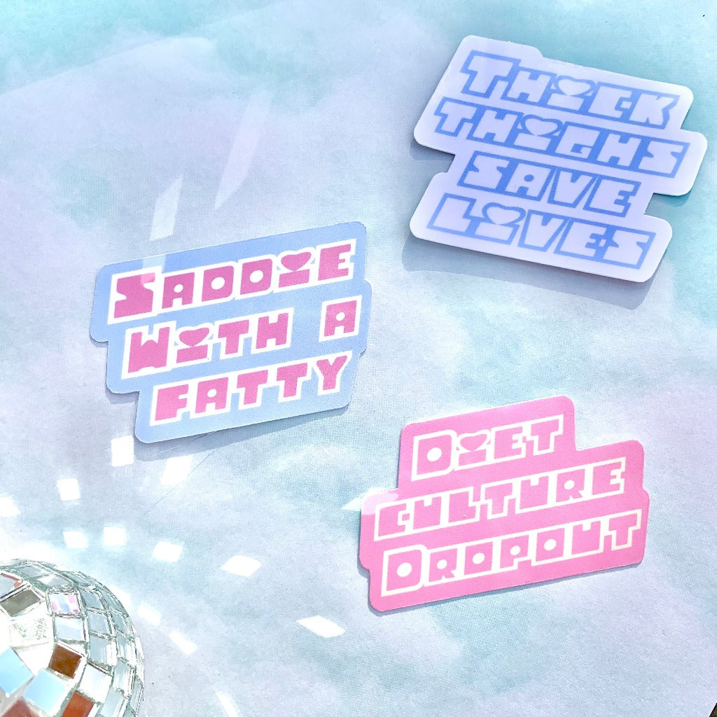 Diet Culture Dropout | Anti Diet Sticker