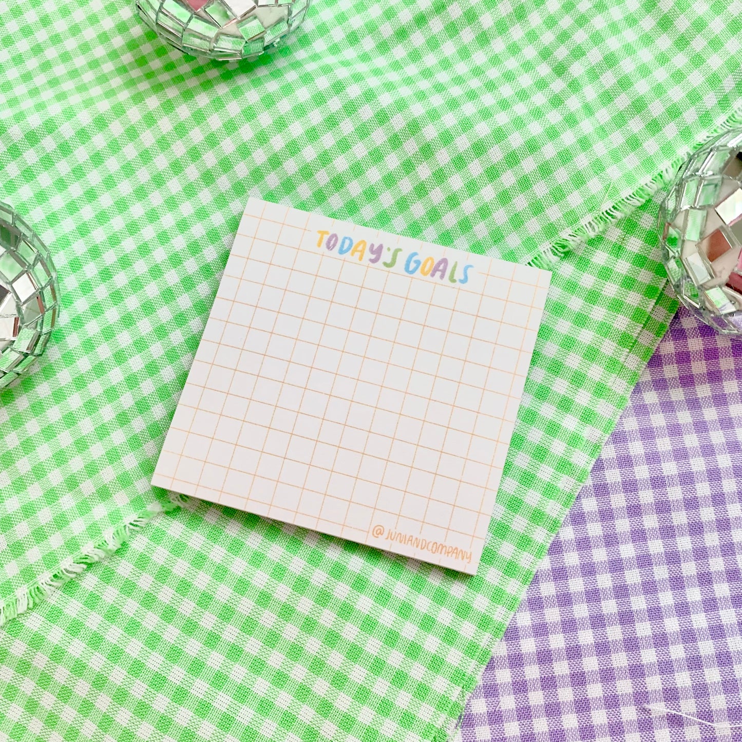 Daily Goals Everyday Sticky Notes
