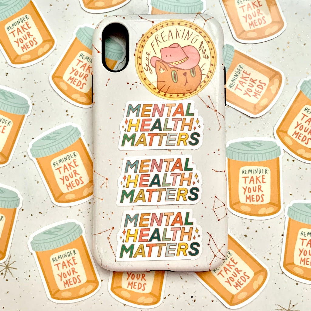 Mental Health Matters Sticker