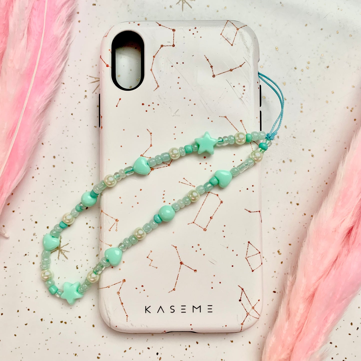 Mint Pastel Kawaii Phone Charm