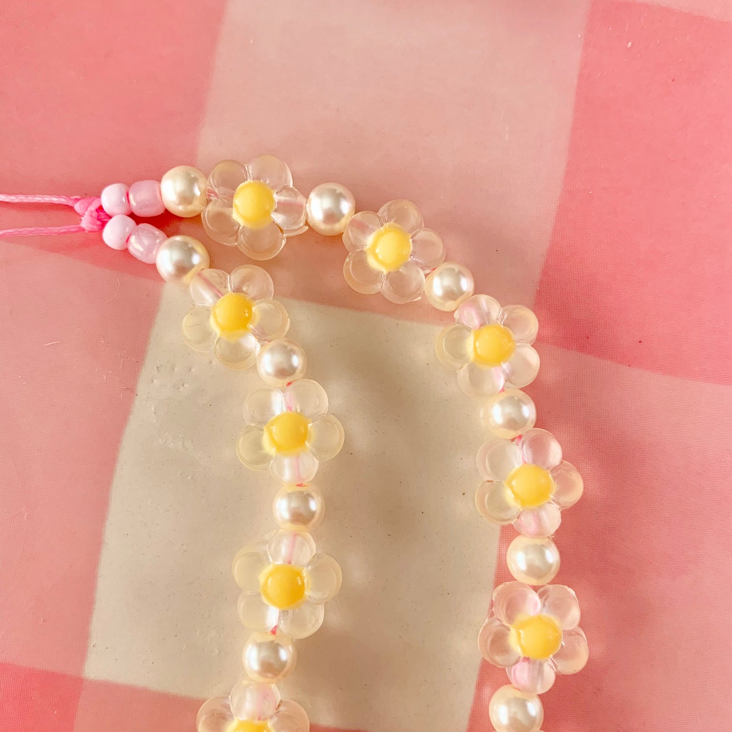 Yellow Flower Phone Charm