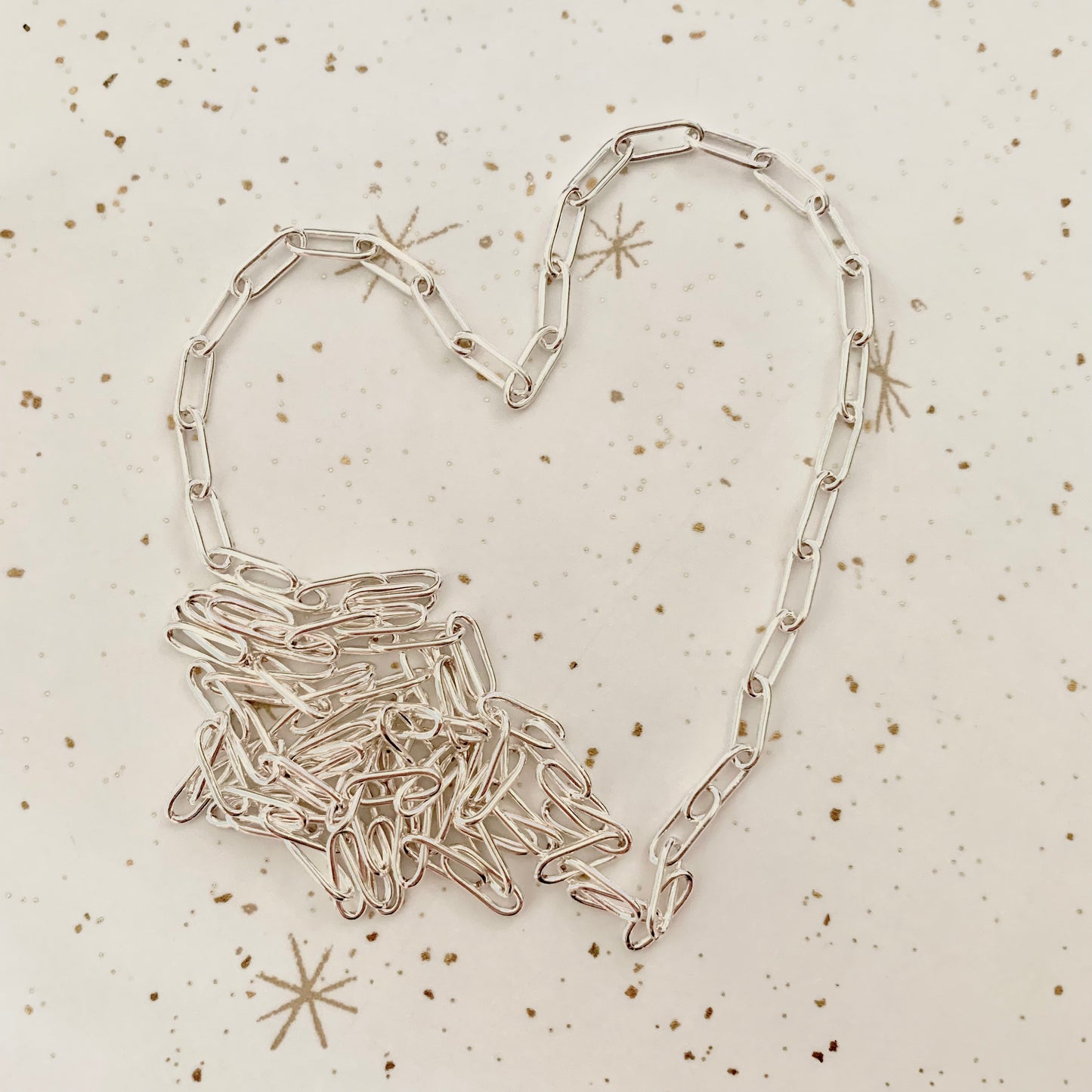 Dainty Daisy Chain Charm Bracelet