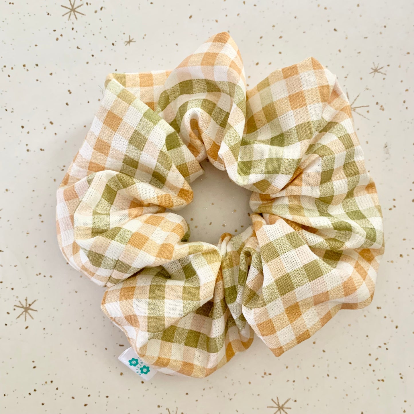 Fall Gingham XL Scrunchie