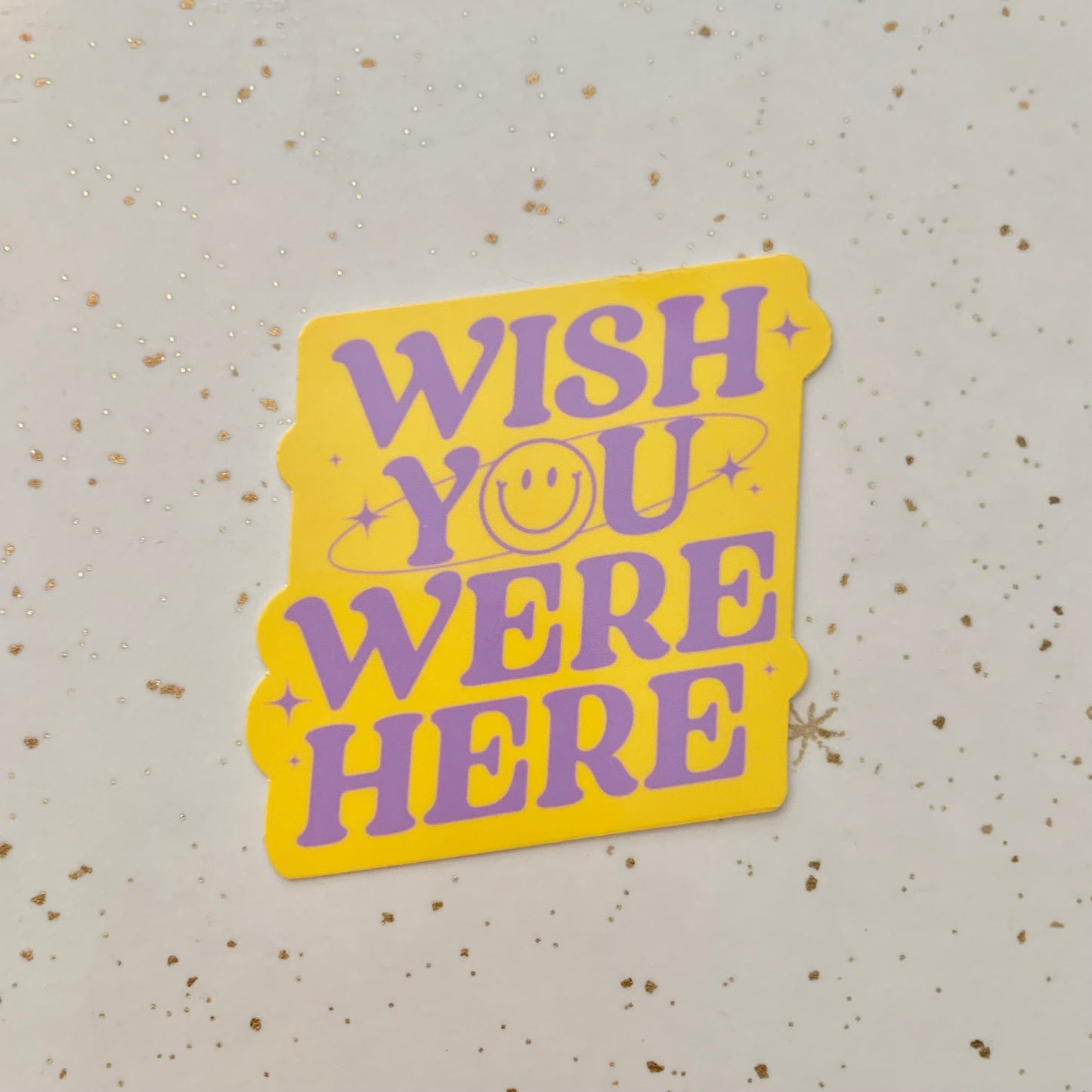 Wish You Were Here Sticker