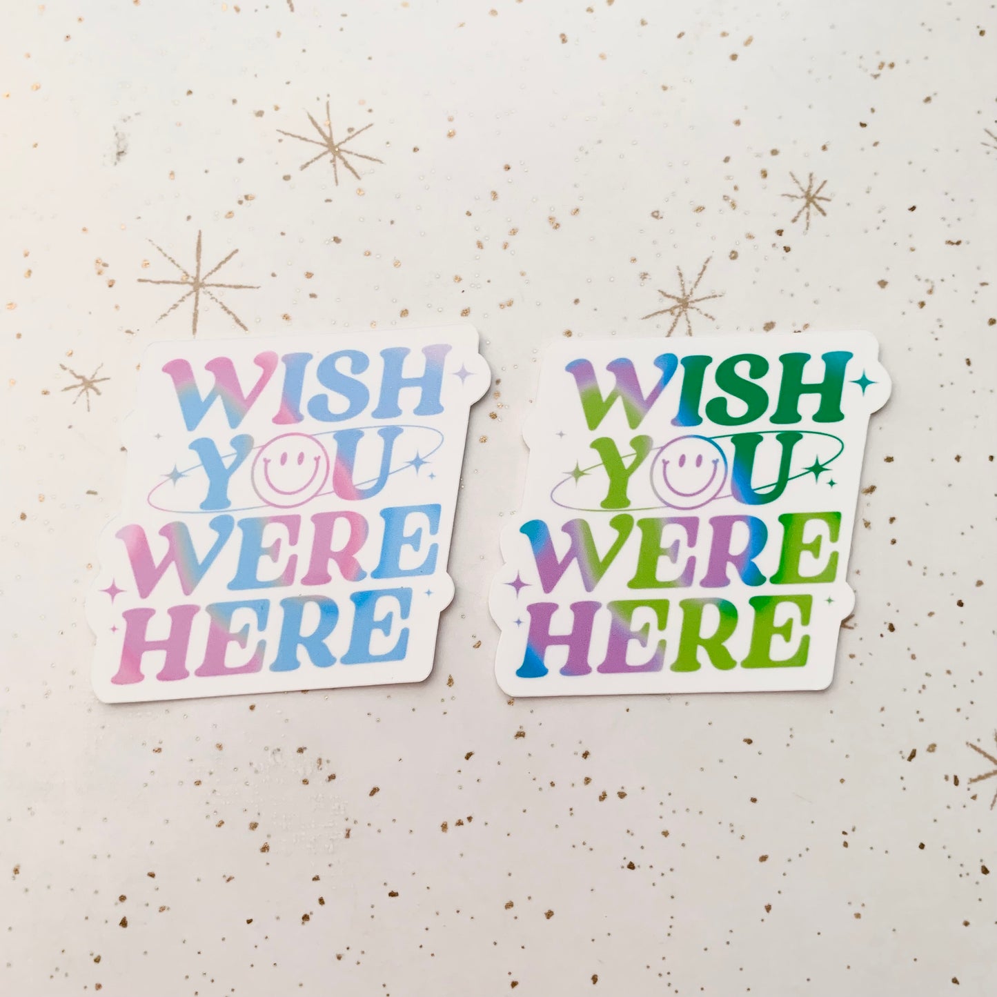 Wish You Were Here Sticker