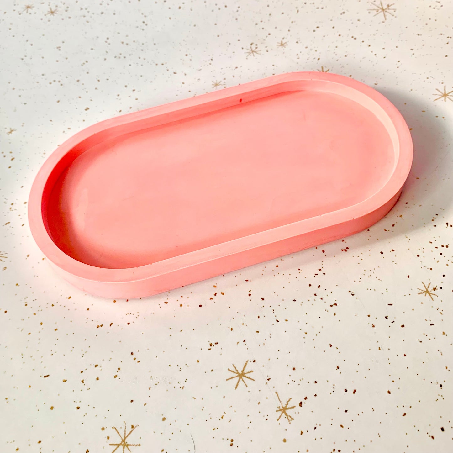 Handmade Pink Catch All Dish | One-Of-A-Kind Trinket Tray
