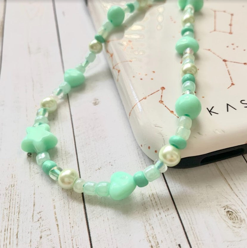 Mint Pastel Kawaii Phone Charm