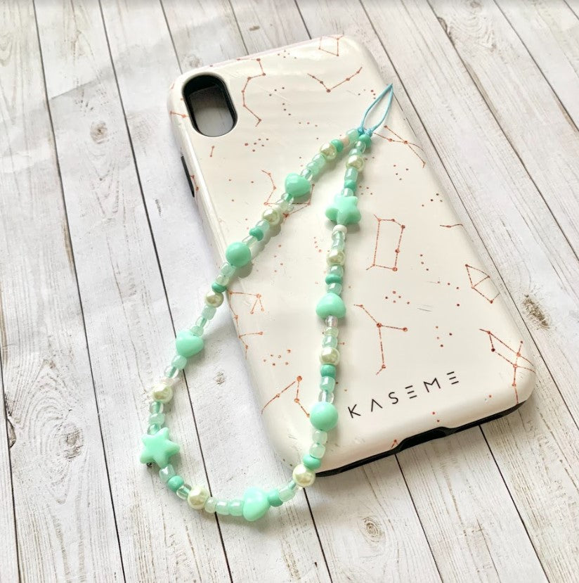 Mint Pastel Kawaii Phone Charm