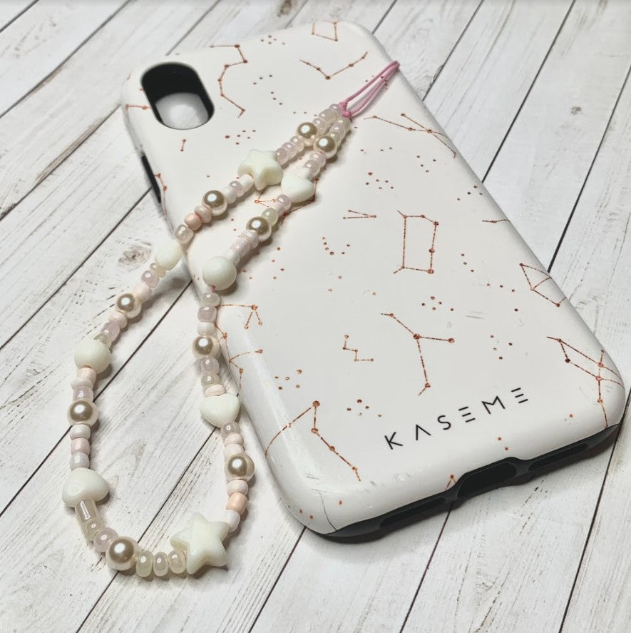 White Pastel Kawaii Phone Charm