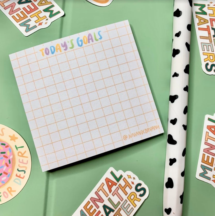 Daily Goals Everyday Sticky Notes